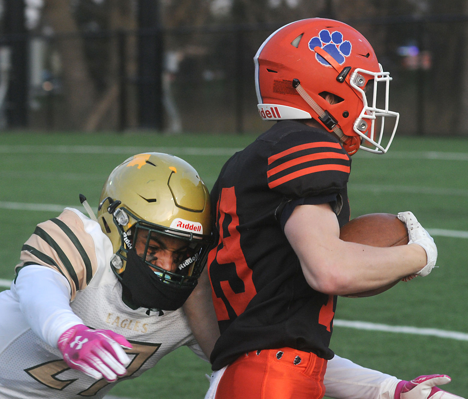 Going for the tackle